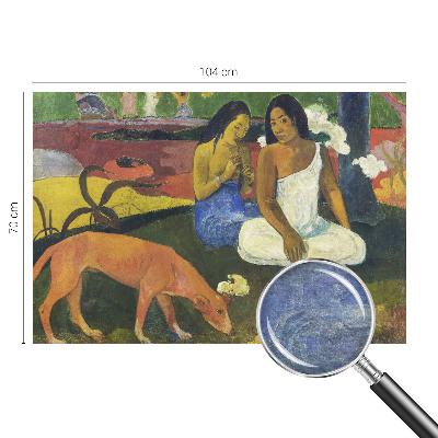 Moderne Vlies-Fototapete Exotische Szene