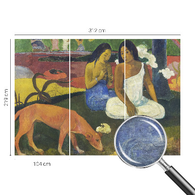 Moderne Vlies-Fototapete Exotische Szene