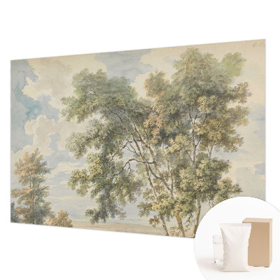 Dekorative Wand-Fototapete mit romantischem Naturmotiv
