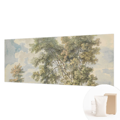 Dekorative Wand-Fototapete mit romantischem Naturmotiv