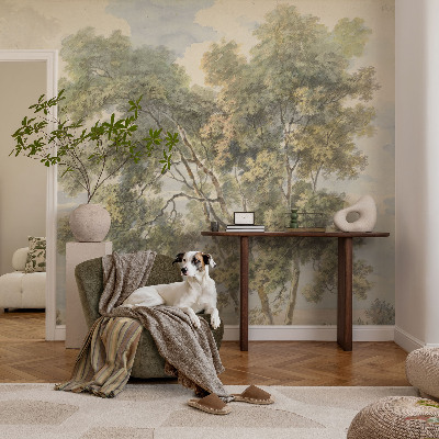 Dekorative Wand-Fototapete Romantische Natur