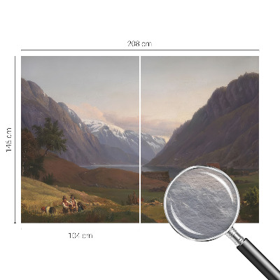 Wandtapete Bergpanorama