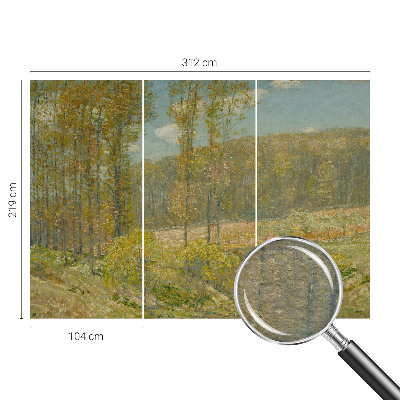 Vlies-Fototapete nach Maß mit einer Waldlandschaft
