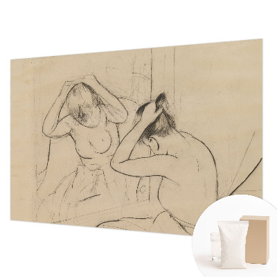Motivtapete aus Vlies mit künstlerischem Design für elegante Wandgestaltung
