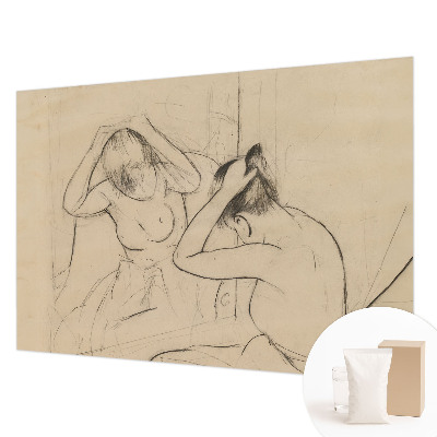 Motivtapete aus Vlies mit künstlerischem Design für elegante Wandgestaltung