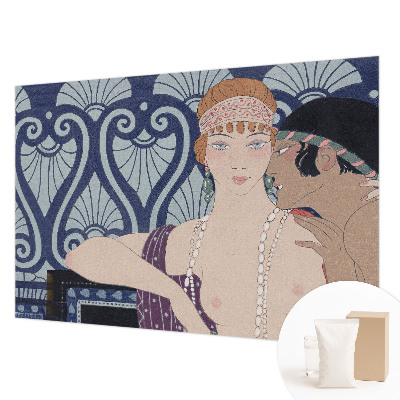 Vlies-Fototapete fürs Wohnzimmer Künstlerpaar