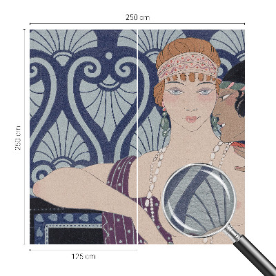 Vlies-Fototapete fürs Wohnzimmer Künstlerpaar