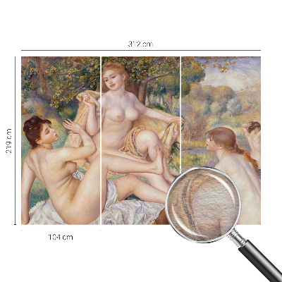 Vliestapete fürs Wohnzimmer Frauen ruhen sich aus