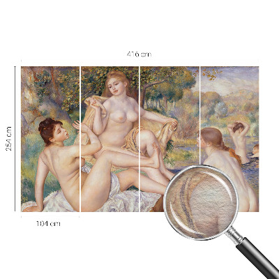 Vliestapete fürs Wohnzimmer Frauen ruhen sich aus