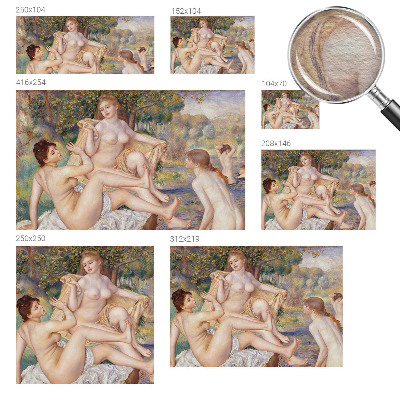 Vliestapete fürs Wohnzimmer Frauen ruhen sich aus