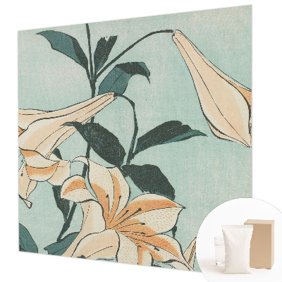 Moderne Vlies-Fototapete Zarte Lilien