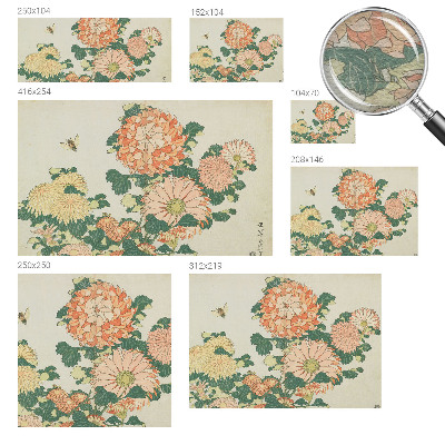 Motivtapete Chrysanthemenblüten