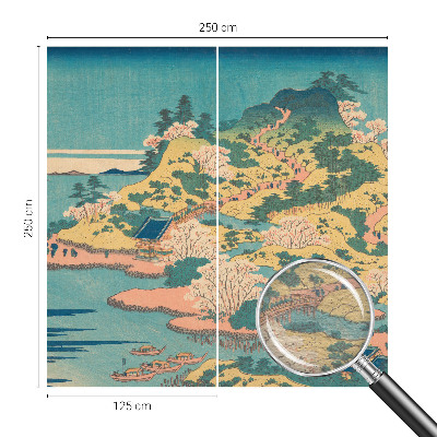 Wand-Fototapete Japanische Landschaft
