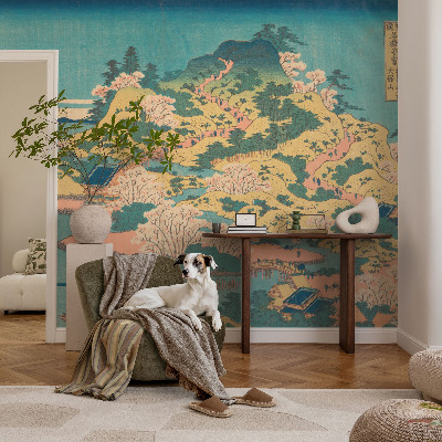 Wand-Fototapete mit japanischer Landschaft