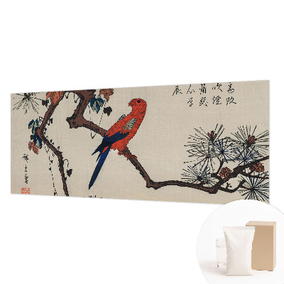 Fototapete aus Vlies Ein Vogel auf einem Ast