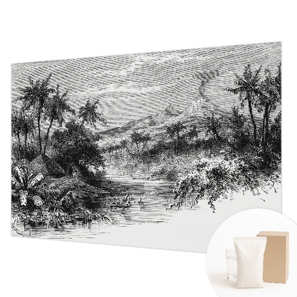 Vlies-Fototapete nach Maß Exotisches Panorama