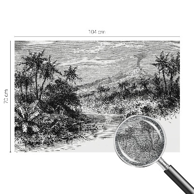 Vlies-Fototapete nach Maß mit exotischem Panorama