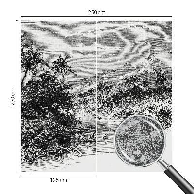 Vlies-Fototapete nach Maß mit exotischem Panorama
