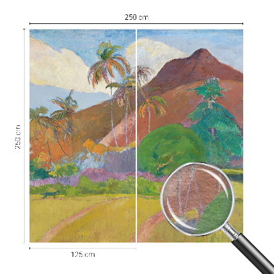 Vlies-Fototapete fürs Kinderzimmer mit exotischem Naturmotiv
