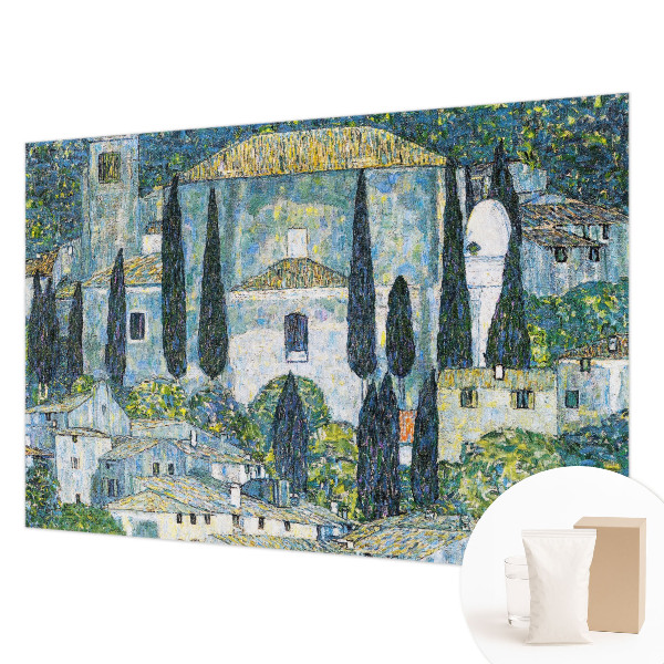 Vliestapete fürs Wohnzimmer Zypressenhäuser