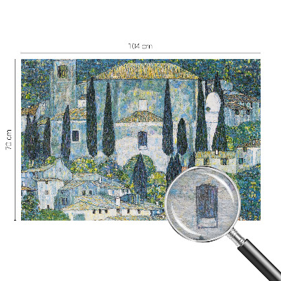 Vliestapete fürs Wohnzimmer Zypressenhäuser