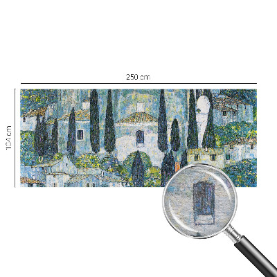 Vliestapete fürs Wohnzimmer Zypressenhäuser