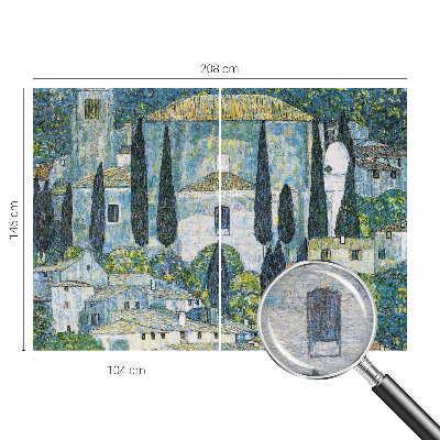 Vliestapete fürs Wohnzimmer Zypressenhäuser