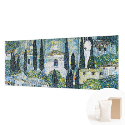 Vliestapete fürs Wohnzimmer Zypressenhäuser