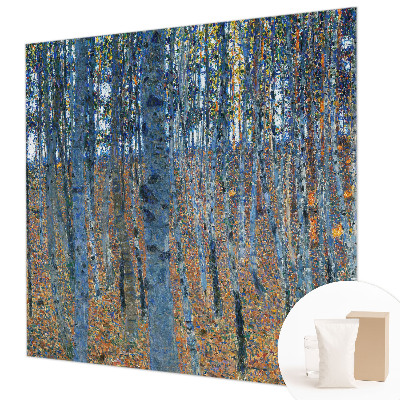 Vliestapete fürs Schlafzimmer Birkenwald