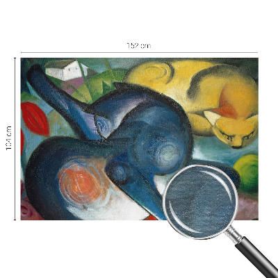 Fototapete nach Maß Katzenkunst