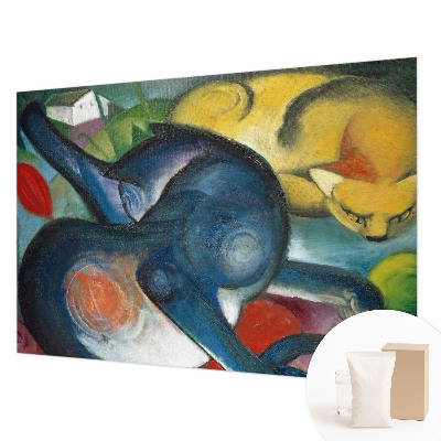 Fototapete nach Maß Katzenkunst