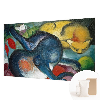 Fototapete nach Maß Katzenkunst