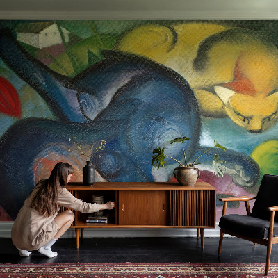 Fototapete nach Maß Katzenkunst