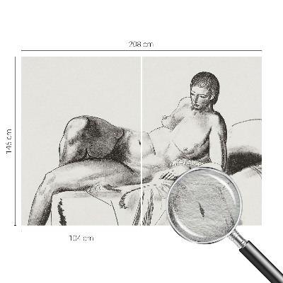 Wandtapete Künstlerischer Akt