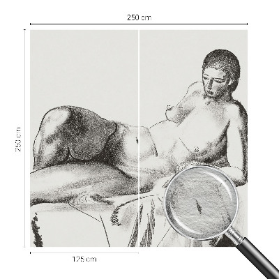 Wandtapete Künstlerischer Akt