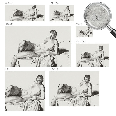 Wandtapete Künstlerischer Akt