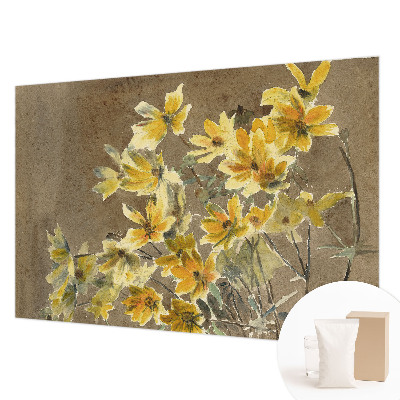 Vlies-Fototapete nach Maß mit sonnigem Blumenstrauß als Motiv