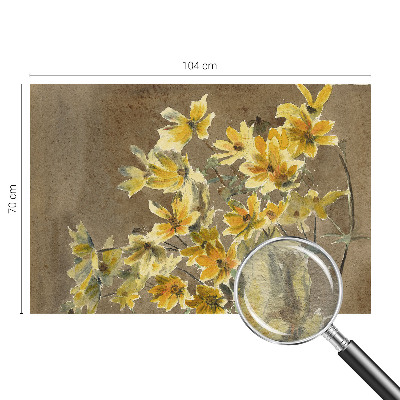 Vlies-Fototapete nach Maß mit sonnigem Blumenstrauß als Motiv