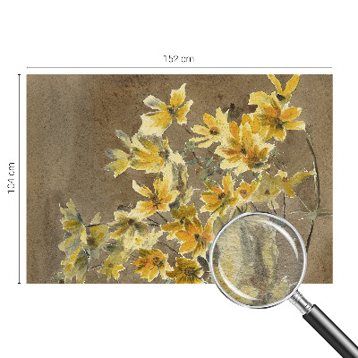 Vlies-Fototapete nach Maß mit sonnigem Blumenstrauß als Motiv