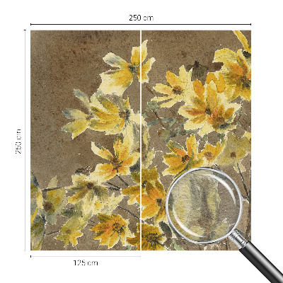 Vlies-Fototapete nach Maß Sonniger Blumenstrauß