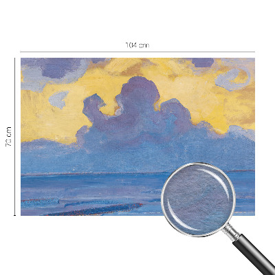 Vlies-Fototapete fürs Schlafzimmer mit einer Wolkenlandschaft