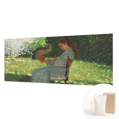 Vliestapete fürs Schlafzimmer mit sommerlicher Harmonie im Design