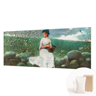 Moderne Vlies-Fototapete Blumenfrieden