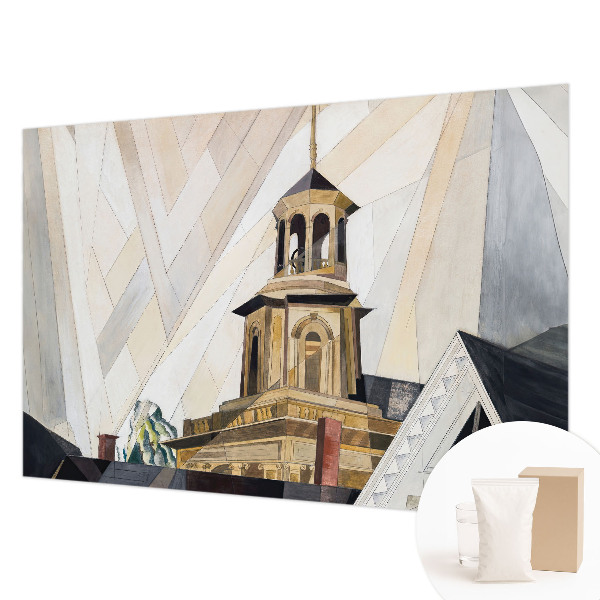 Bildtapete mit architektonischem Turmmotiv