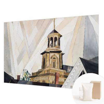 Bildtapete mit architektonischem Turmmotiv
