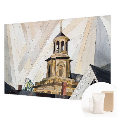 Bildtapete mit architektonischem Turmmotiv