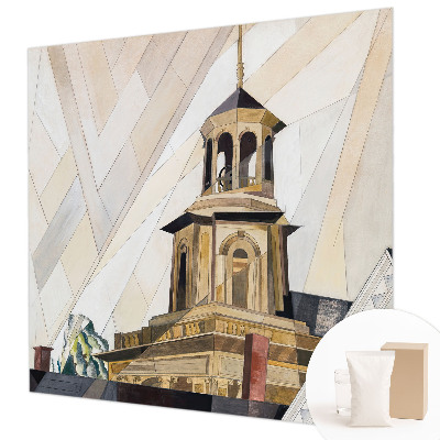 Bildtapete mit architektonischem Turmmotiv
