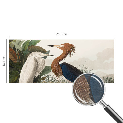 Fototapete Vögel in Pflanzen