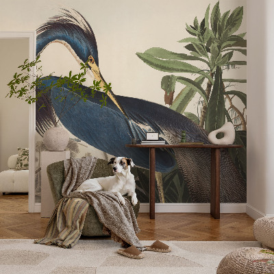 Fototapete fürs Wohnzimmer mit exotischer Naturoptik