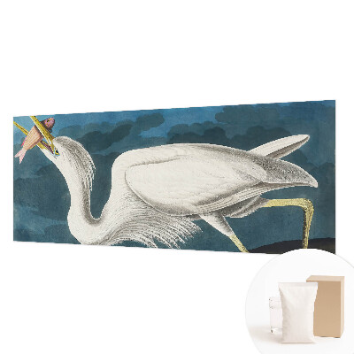 Vlies-Fototapete nach Maß Vogel mit Fisch